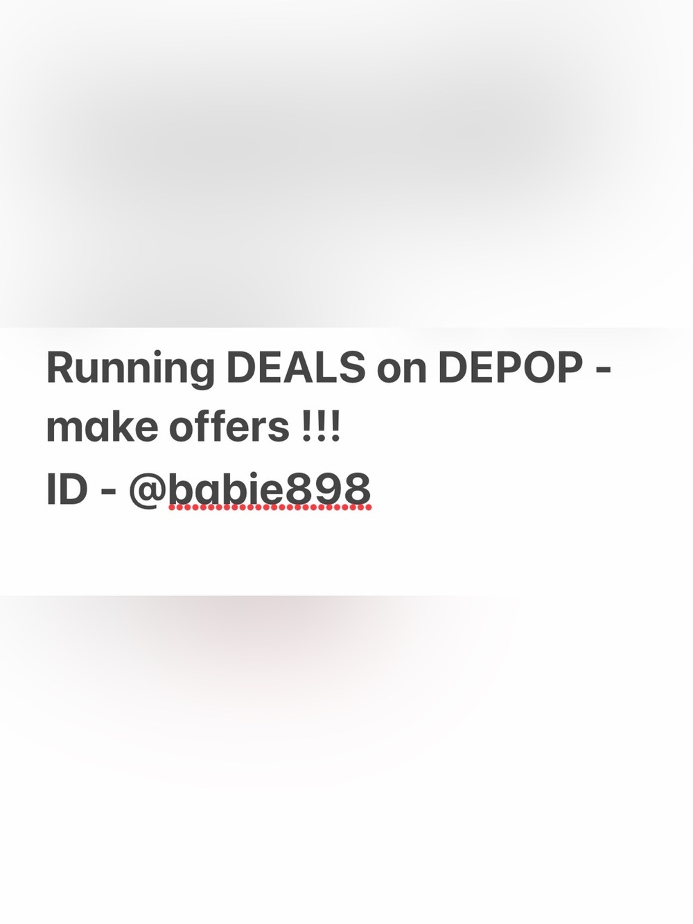 Advertisement!!!! - RUNNNN!!!
